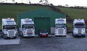 Dolphin Haulage Midleton County Cork Ireland offer a comprehensive range of services to the customer Dolphin Haulage operates many routes throughout Ireland, the UK and mainland Europe. Distance is no object. We use 420hp to 580hp Scania tractor units. Lowloaders,Curtainsiders, Flatbeds, Aluminum Tipper's, Flats with twist locks, Expandable trailer's up to 100ft. Servicing many industries Agricultural, Construction, Heavy Industry, High Tech, Pharmaceutical, Industrial Goods We are specialists in abnormal loads