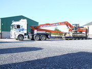 Dolphin Haulage Midleton County Cork Ireland offer a comprehensive range of services to the customer Dolphin Haulage operates many routes throughout Ireland, the UK and mainland Europe. Distance is no object. We use 420hp to 580hp Scania tractor units. Lowloaders,Curtainsiders, Flatbeds, Aluminum Tipper's, Flats with twist locks, Expandable trailer's up to 100ft. Servicing many industries Agricultural, Construction, Heavy Industry, High Tech, Pharmaceutical, Industrial Goods We are specialists in abnormal loads